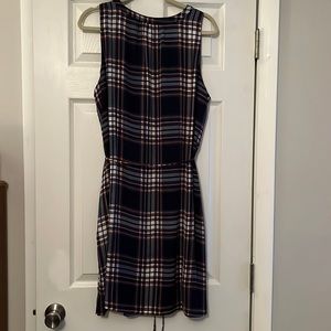 Loft outlet plaid dress NWT